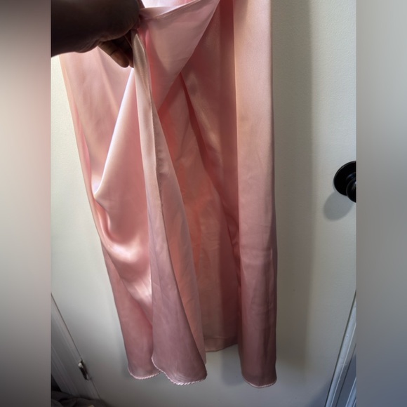 Galina Signature Bridesmaid One-Shoulder Satin Dress - Picture 4 of 16